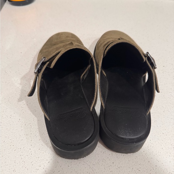 Men's Suede Buckle Loafers - Brown - Picture 3 of 4